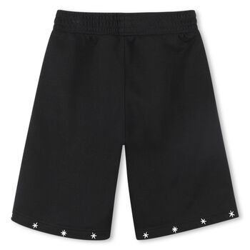 Boys Black Logo Shorts