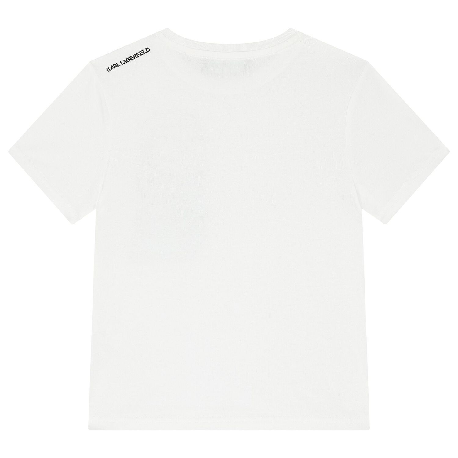 Boys White Logo T-Shirt, 1, hi-res