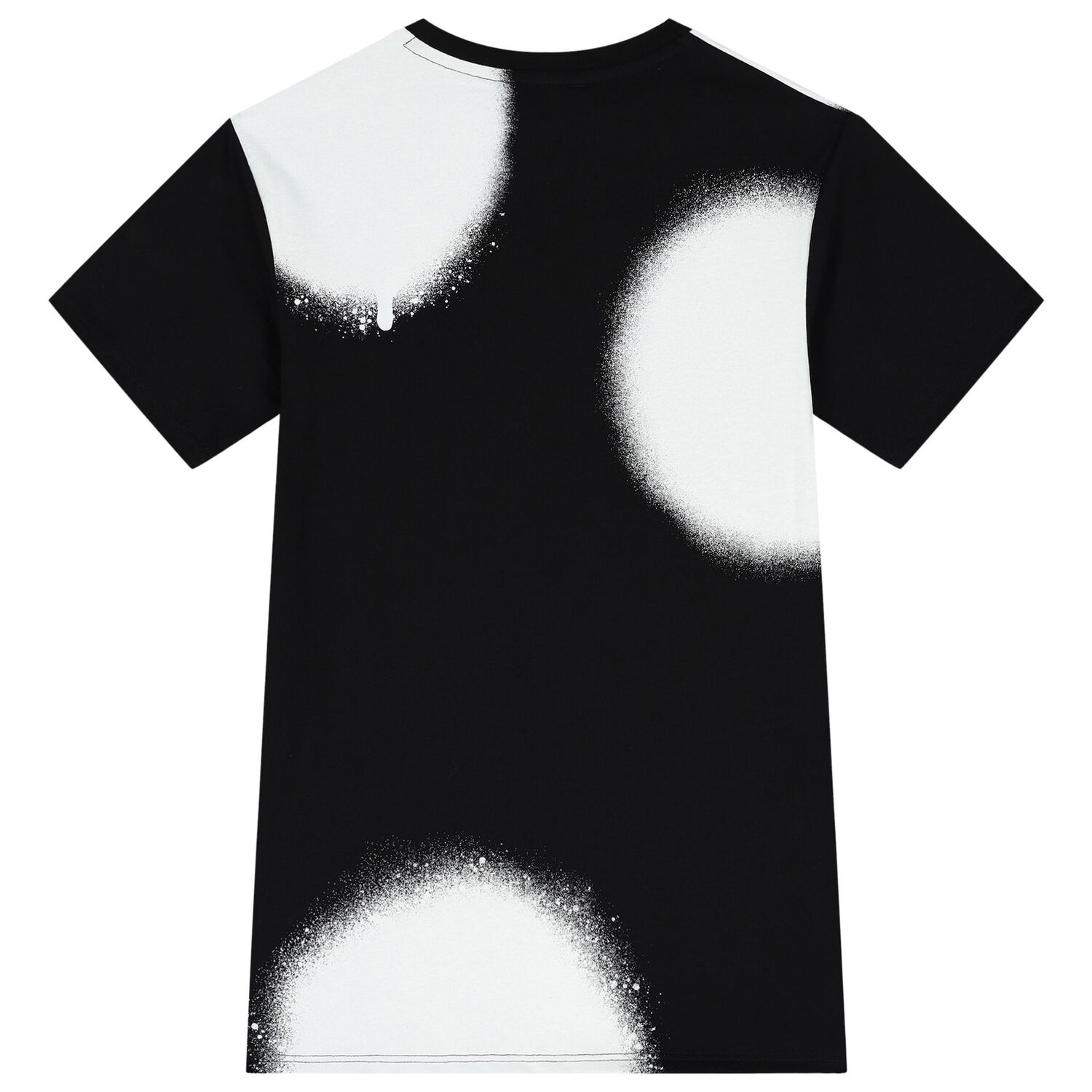 Girls Black & White Logo Dress, 1, hi-res image number null