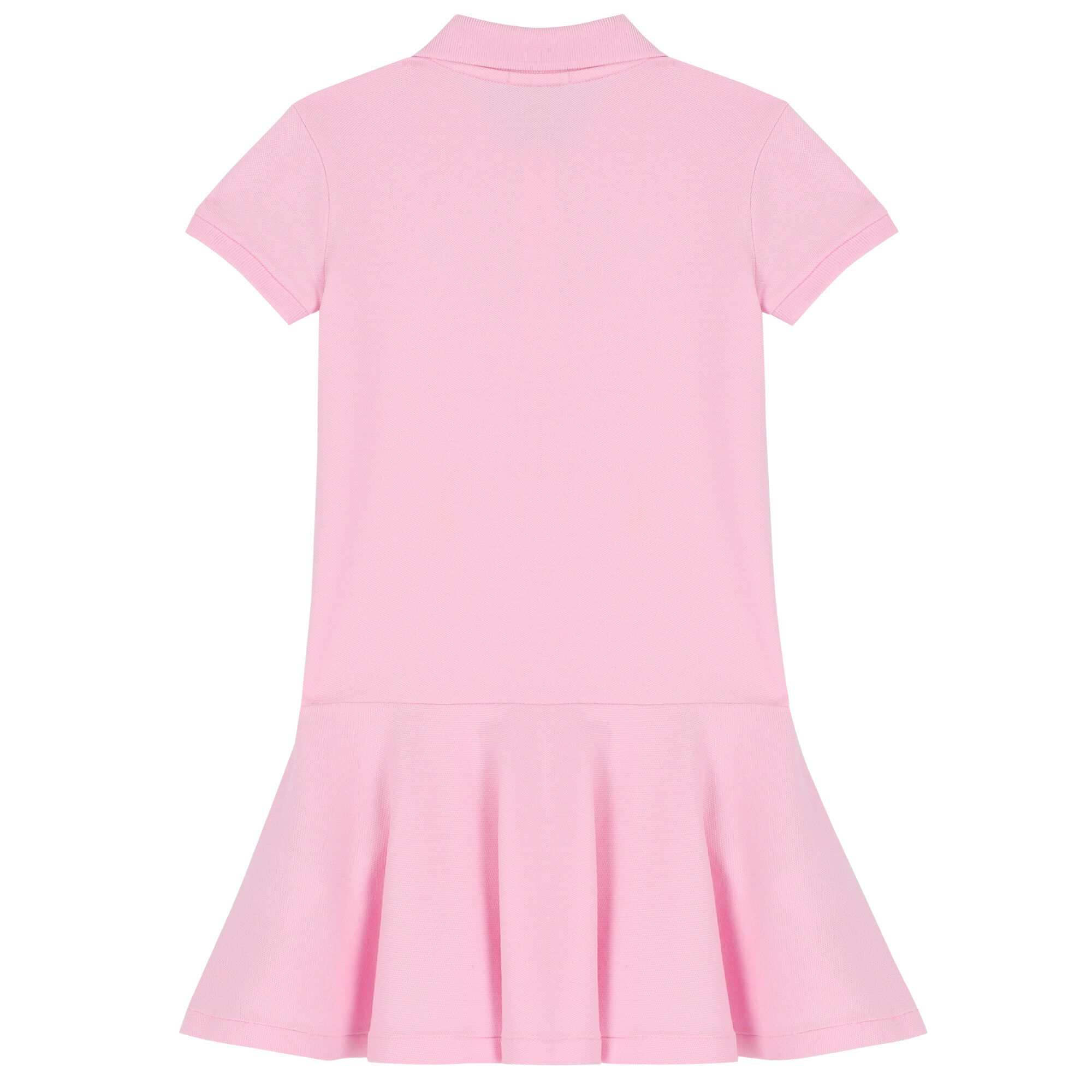 Girls pink hot sale polo dress