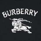 Boys Black EKD Logo T-Shirt, 1, hi-res