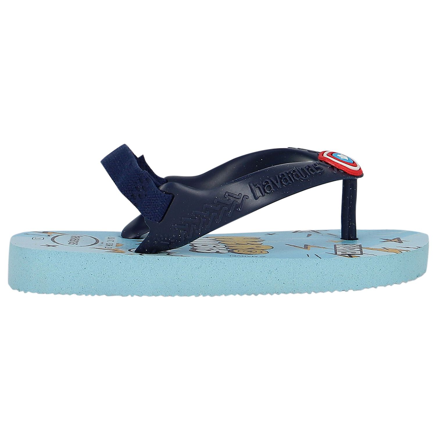 فليب فلوب أولاد بشعار مارفل باللون الأزرق, 1, hi-res image number null