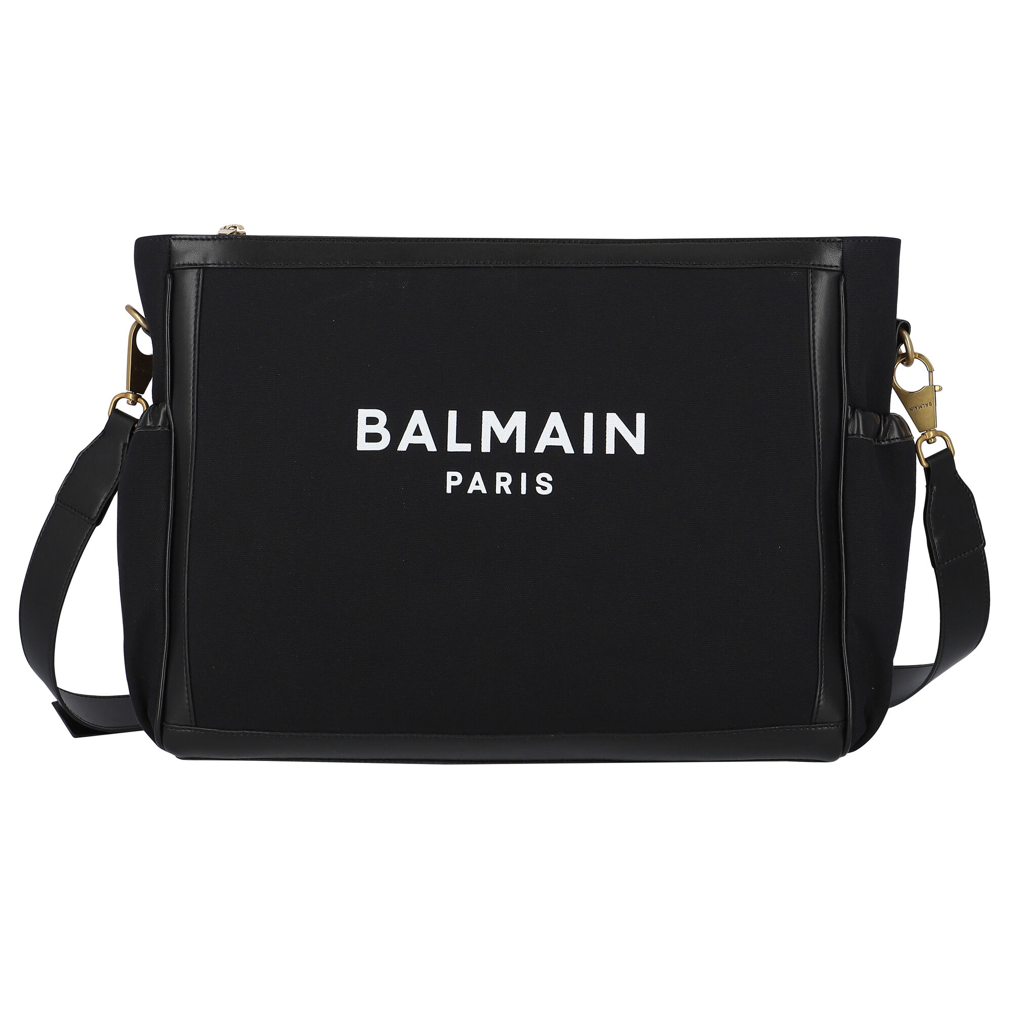 Balmain Black Logo Baby Changing Bag Junior Couture UAE