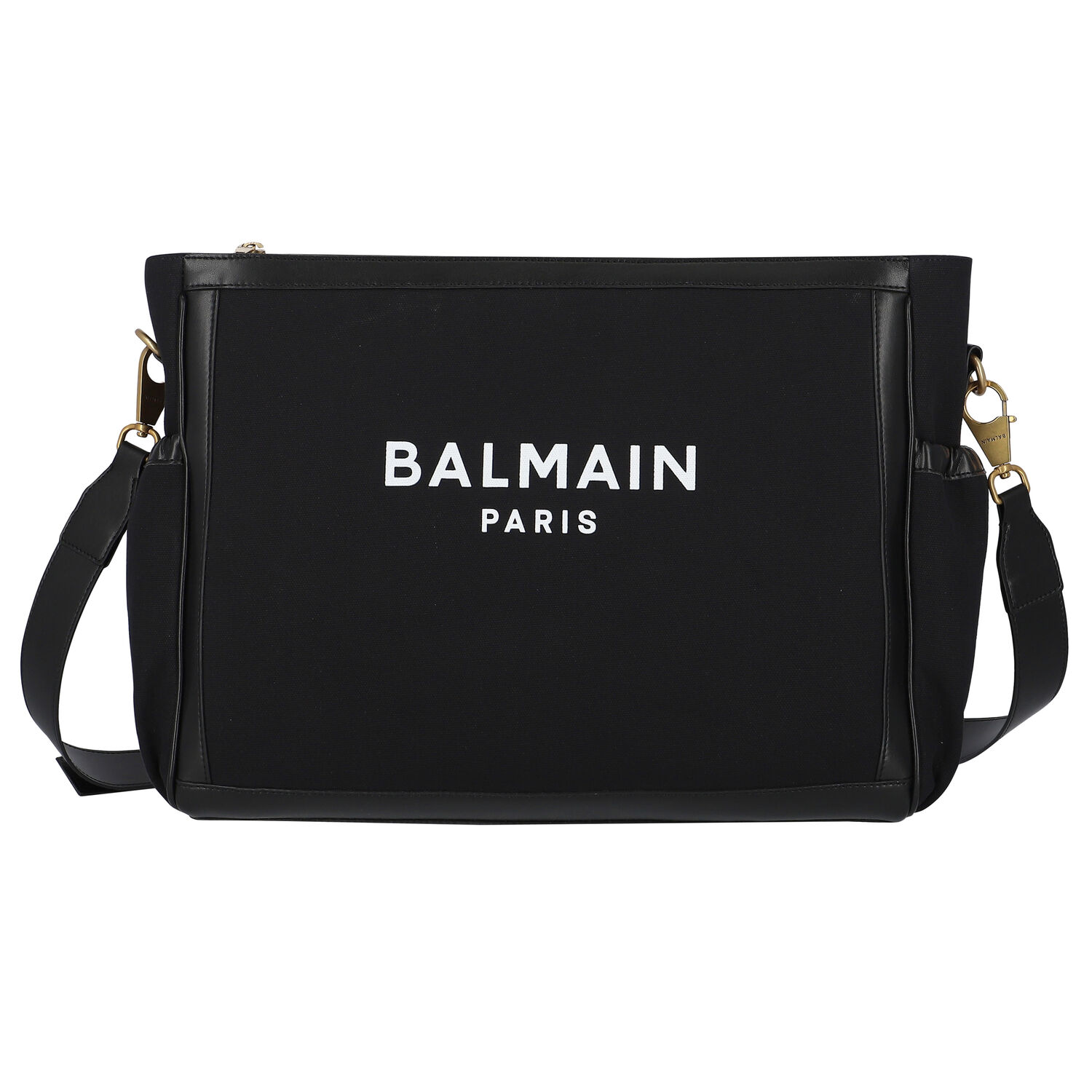 شنطة مواليد بالشعار باللون الاسود, 1, hi-res