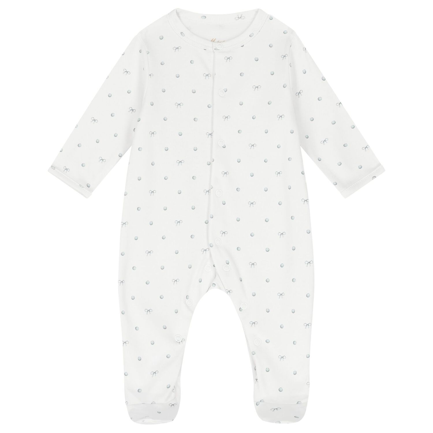 White Silver Moon Babygrow Gift Set (3 Piece), 1, hi-res image number null