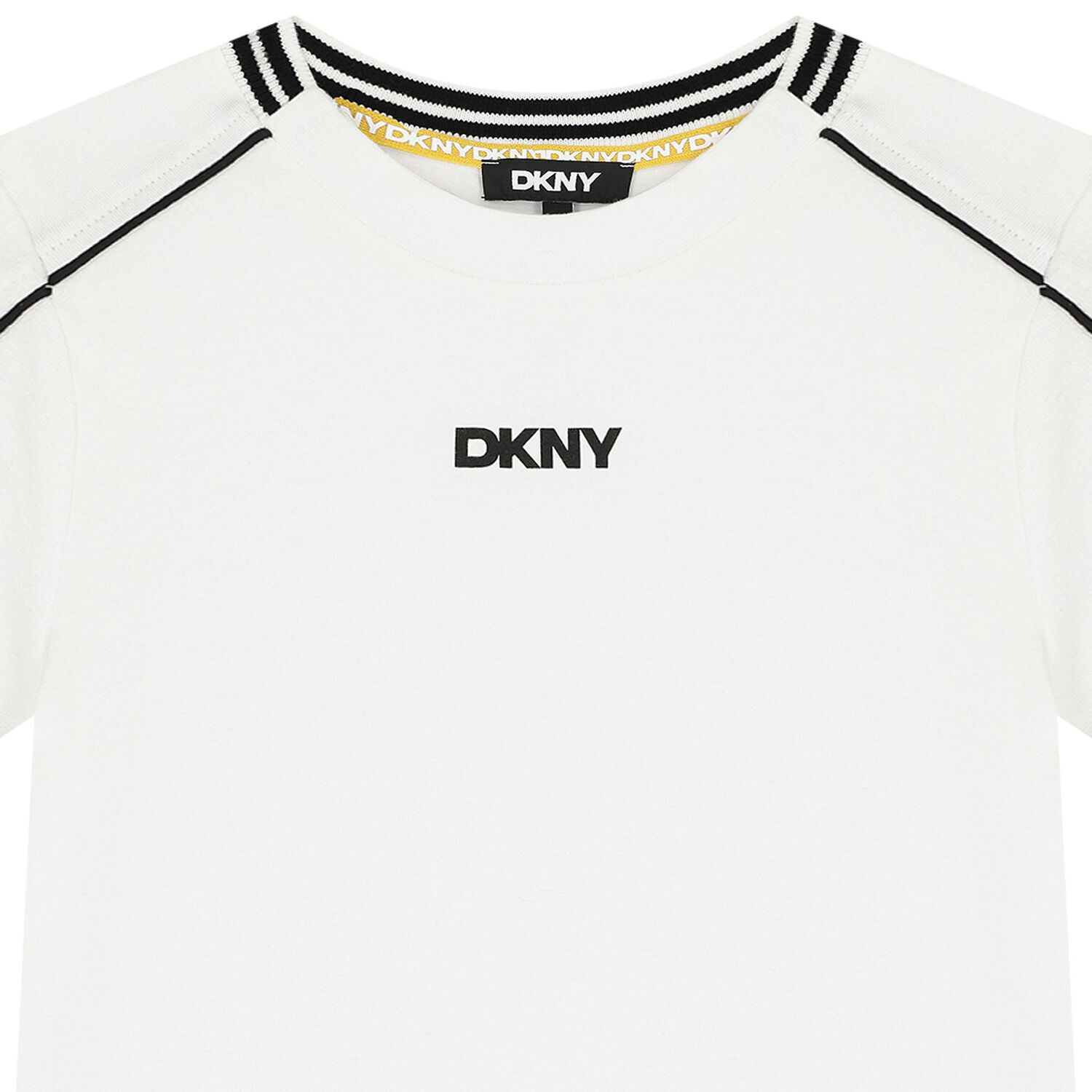 تيشيرت بالشعار باللون الأبيض, 2, hi-res image number null