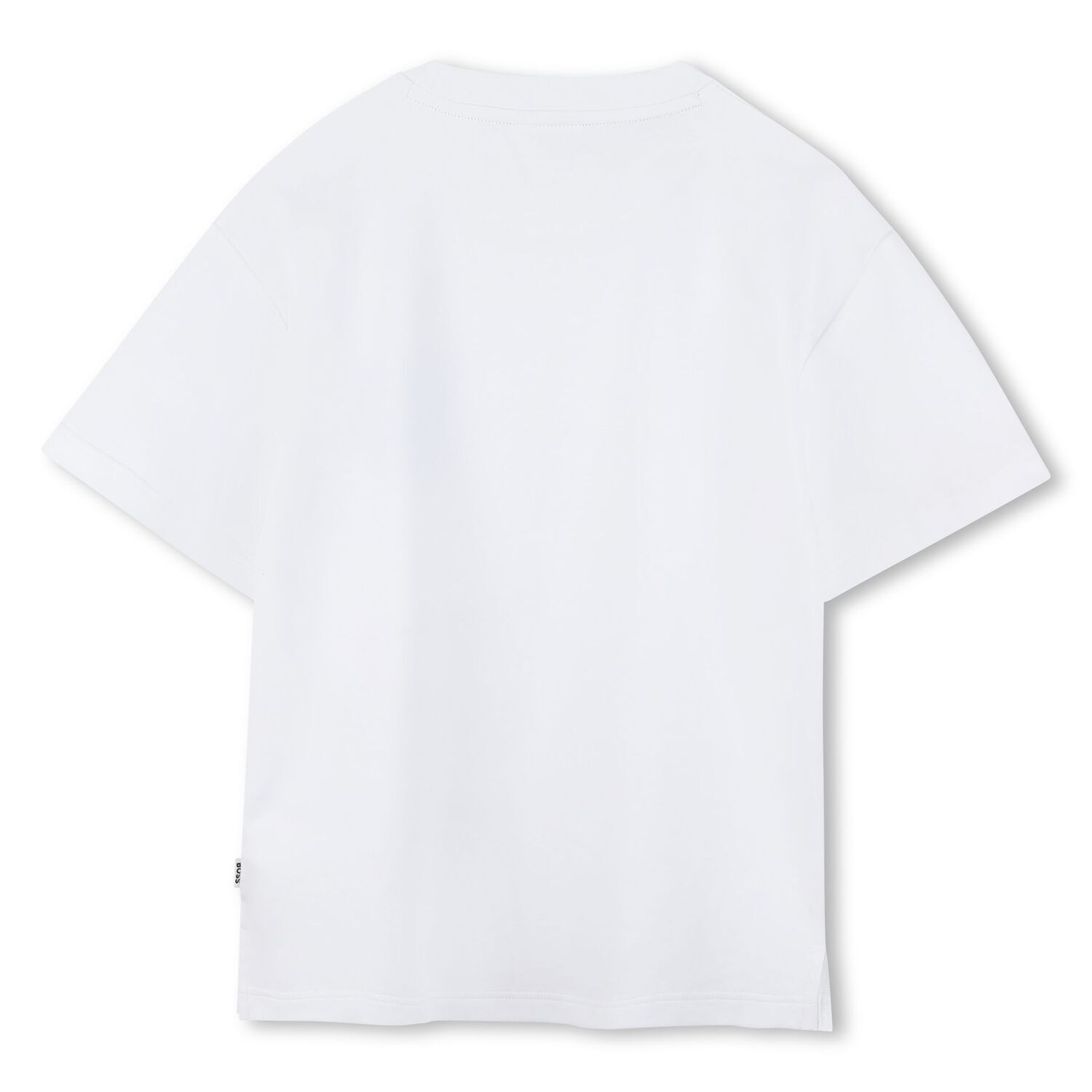 Boys White Logo T-Shirt, 1, hi-res image number null