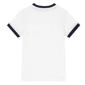 Boys White Logo T-Shirt