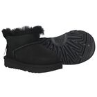 Younger Girls Black Ultra Mini Bailey Bow Boots, 1, hi-res