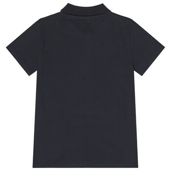 قميص بولو اولاد بشعار تيدى بير باللون الكحلى