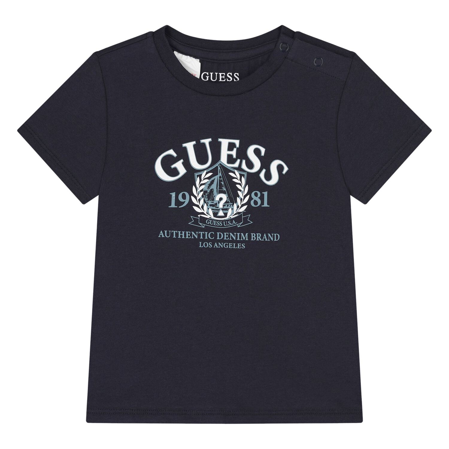 طقم شورت اولاد باللون الكحلى والازرق , 1, hi-res