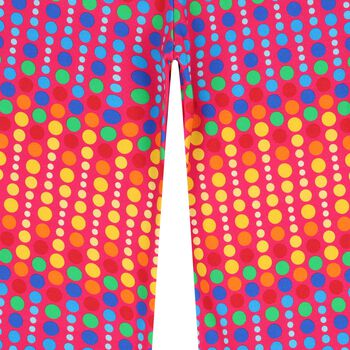Girls Pink Dots Trousers