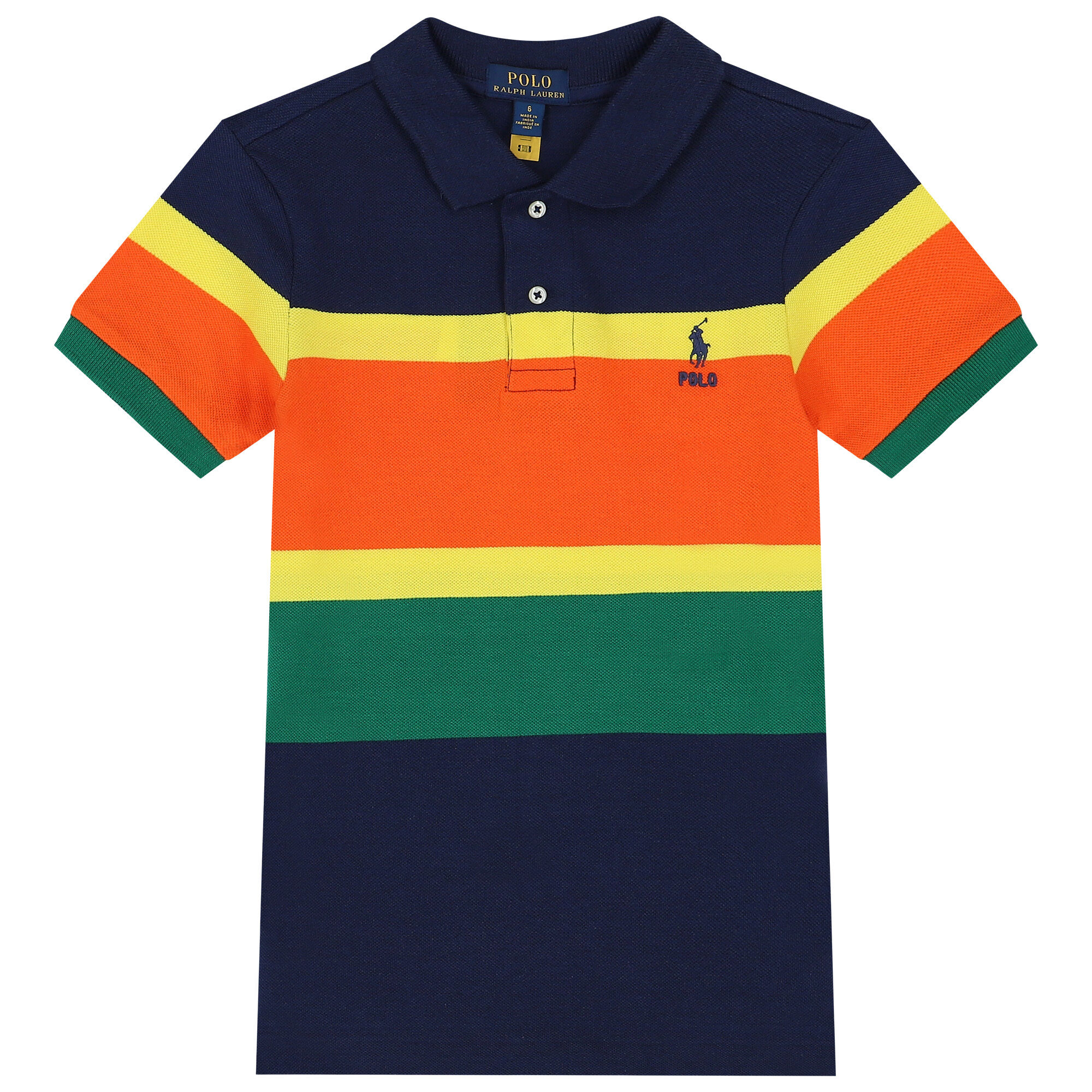 Green and orange ralph lauren polo shirt outlet