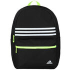 Black Logo Backpack, 1, hi-res