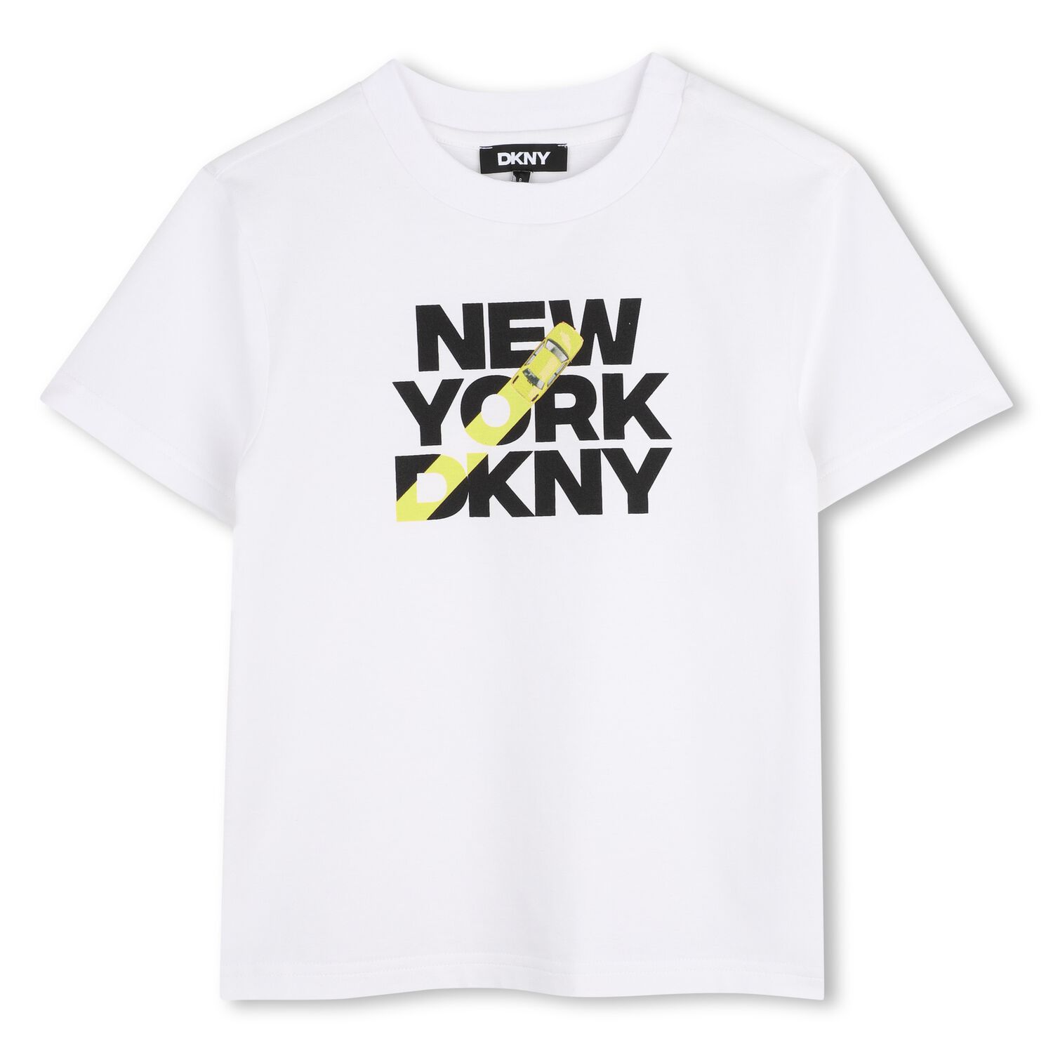 Boys White Logo T-Shirt, 1, hi-res