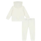 Ivory Teddy Bear Logo Tracksuit, 2, hi-res