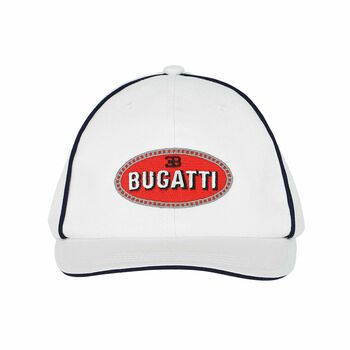 Boys White Logo Cap