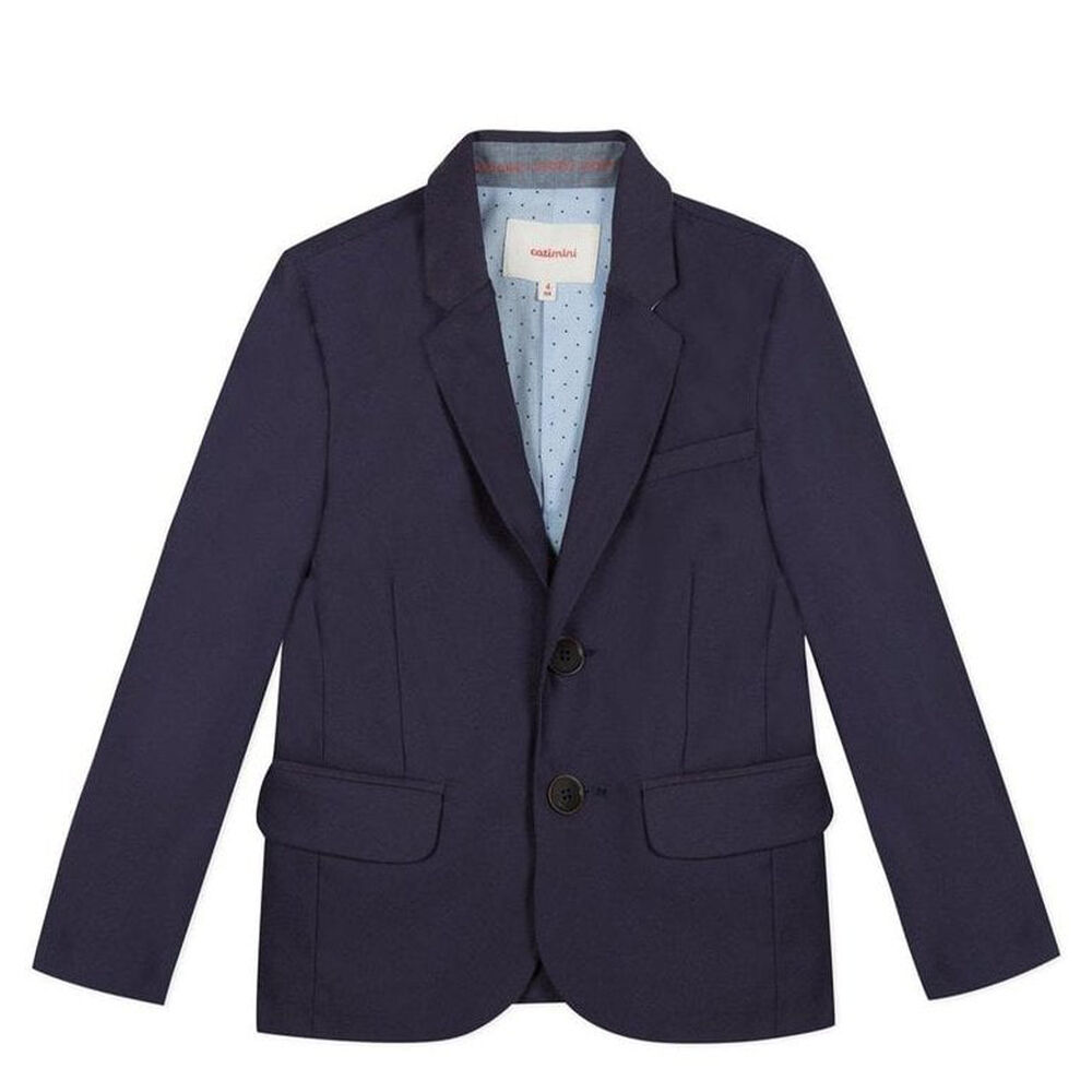 boys navy blue coat