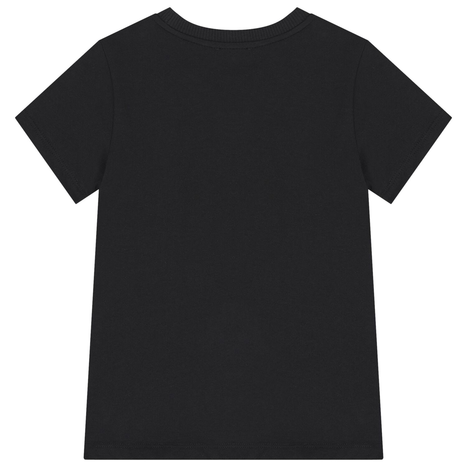 Black Teddy Bear Logo T-Shirt, 7, hi-res