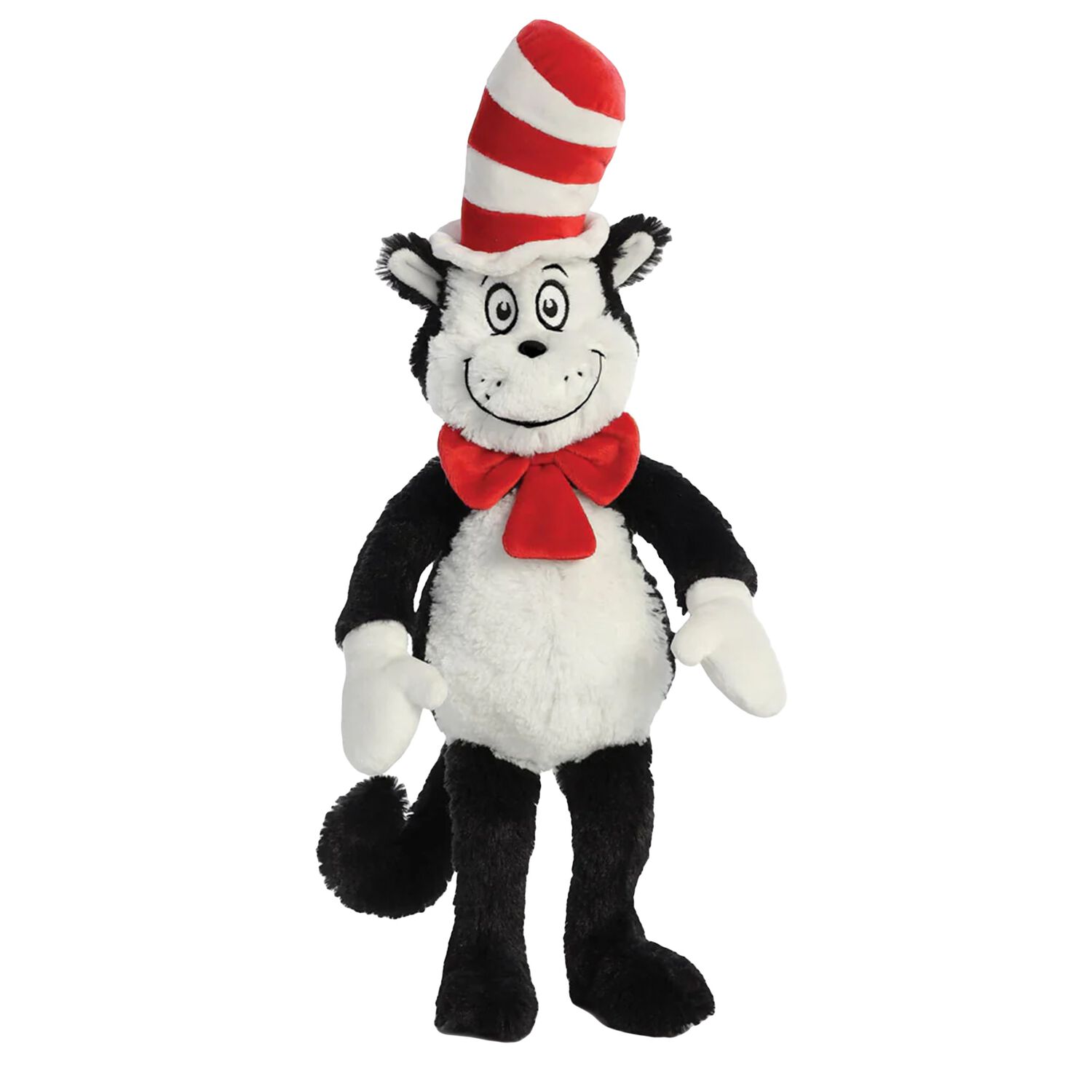 White & Black Dr. Seuss The Cat in the Hat Soft Toy ( 38 CM ), 1, hi-res