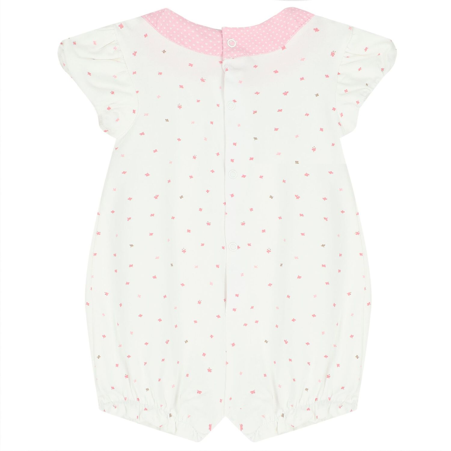 رومبير بنات باللون الوردي والأبيض ( قطعتين), 1, hi-res