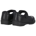 أحذية جلدية سوداء للبنات, 1, hi-res