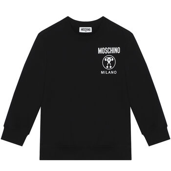 Black & White Logo Sweatshirt