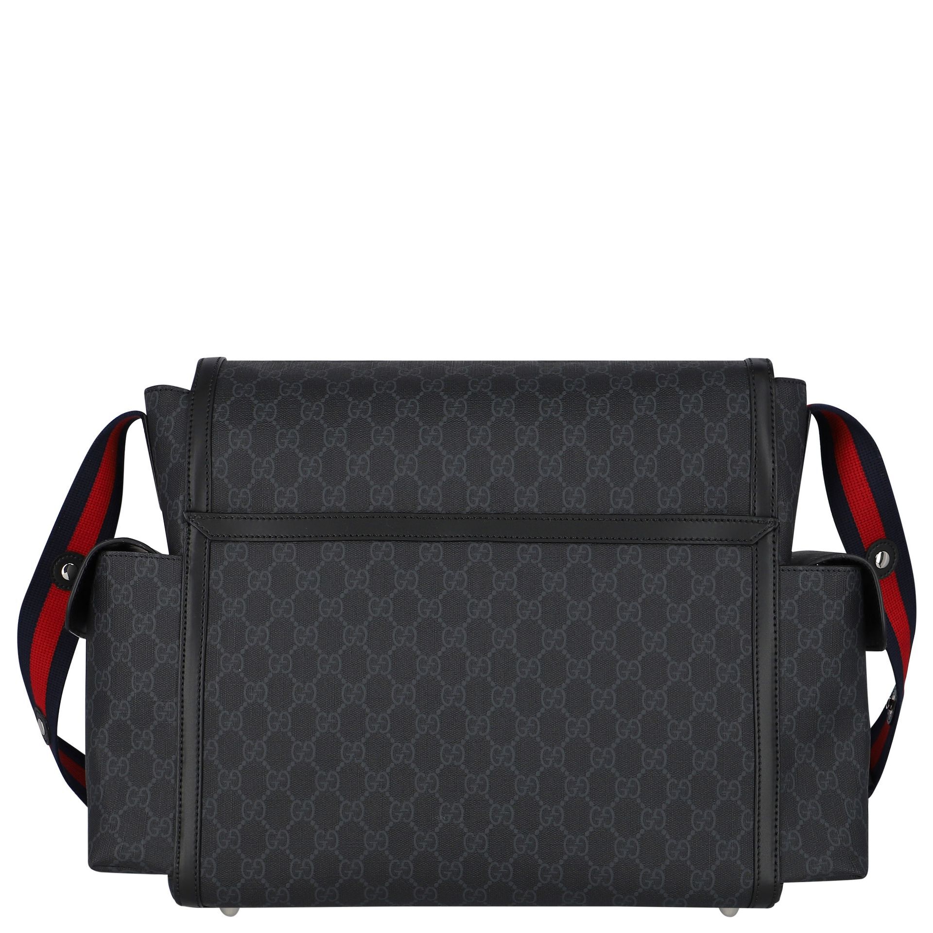 Gucci Black GG Supreme Baby Changing Bag Junior Couture UAE
