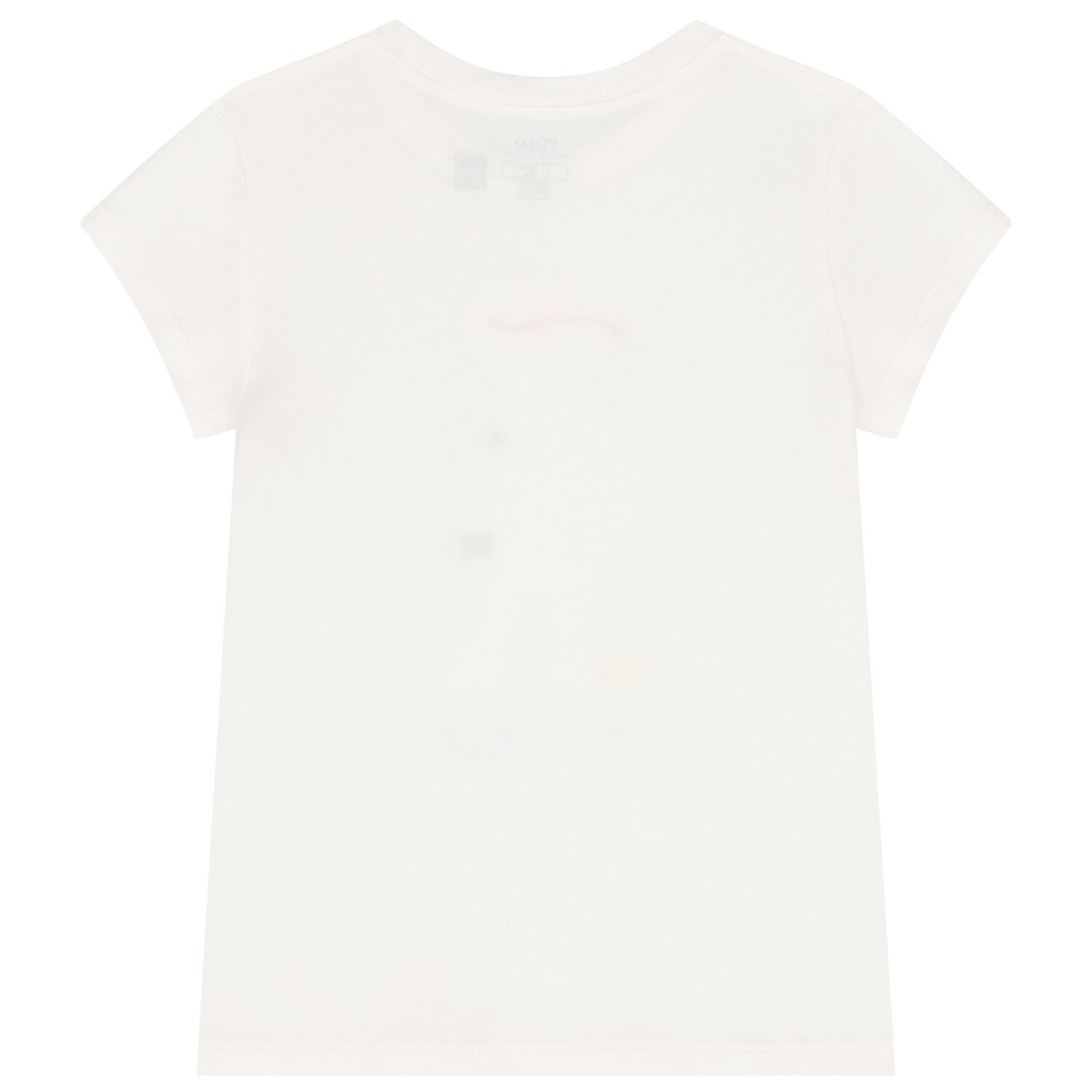 Girls White Polo Bear T-Shirt, 1, hi-res image number null