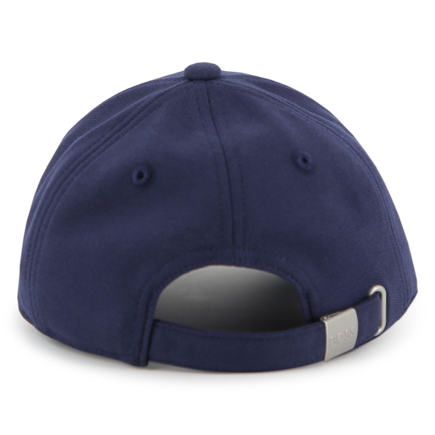 Boys Navy Blue Logo Cap, 1, hi-res