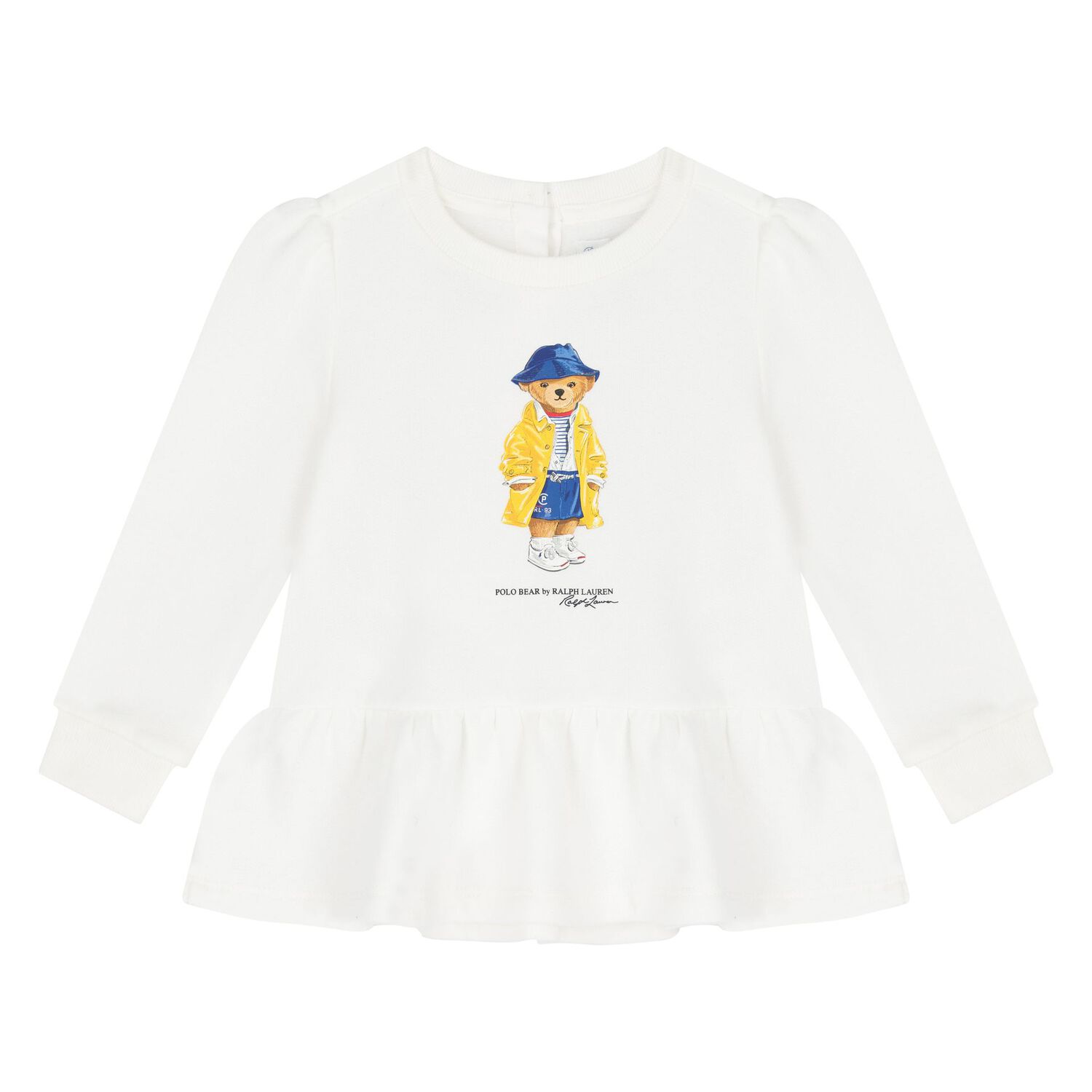 Baby Girls White & Navy Blue Leggings Set, 1, hi-res image number null