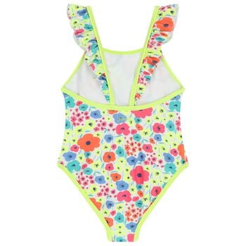 Girls Multi-Coloured Floral Swimsuit 