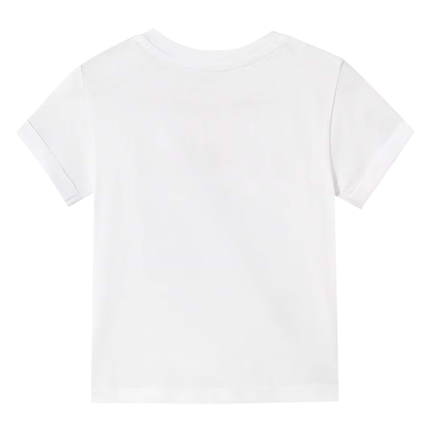 Younger Boys White Shark Cotton T-Shirt, 1, hi-res image number null