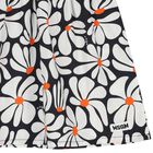 Younger Girls Navy Blue & White Floral Dress, 1, hi-res