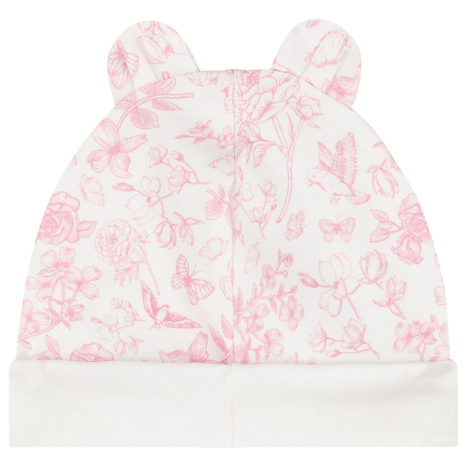 Baby Girls White & Pink Floral Babygrow Gift Set, 1, hi-res