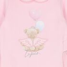 Baby Girls Pink Logo Babygrow, 1, hi-res