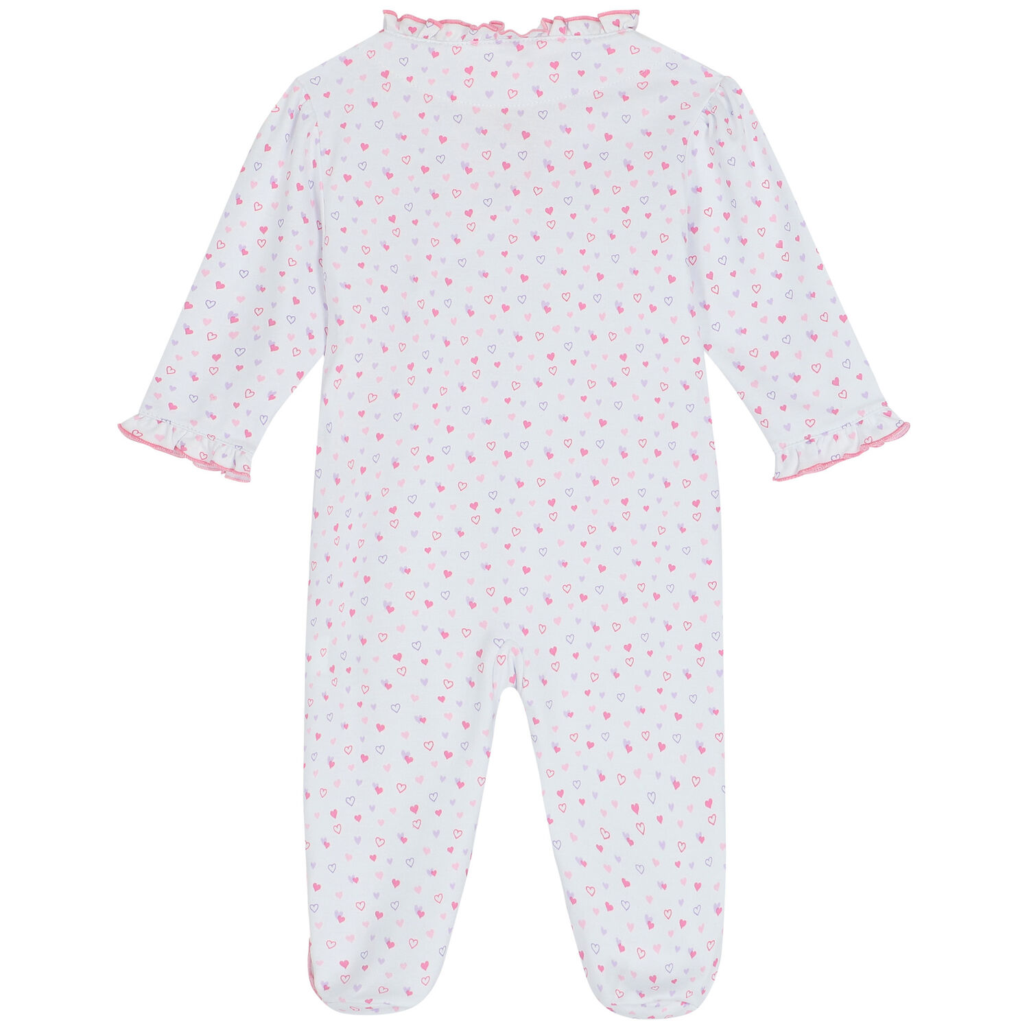 Baby Girls White Fairytale Wishes Babygrow, 1, hi-res