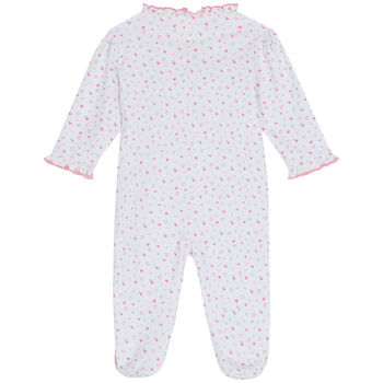 Baby Girls White Fairytale Wishes Babygrow