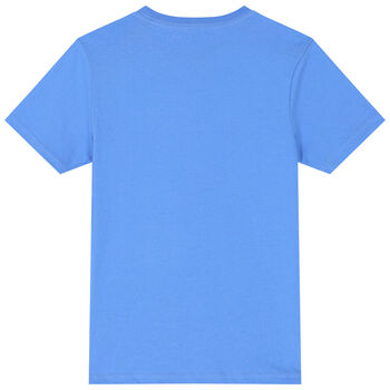 Boys Blue Polo Bear T-Shirt