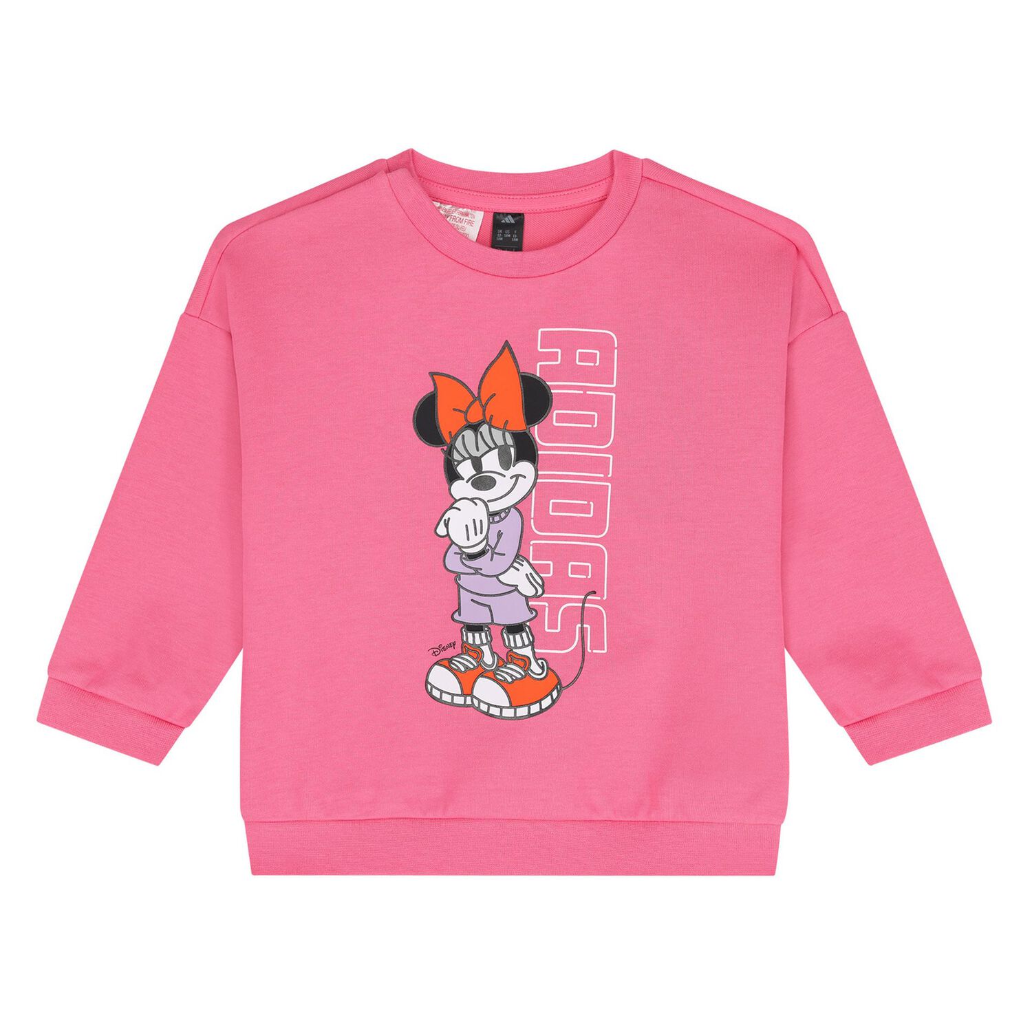 طقم ليجينز بنات بالشعار بطبعه ديزنى باللون الوردى , 1, hi-res