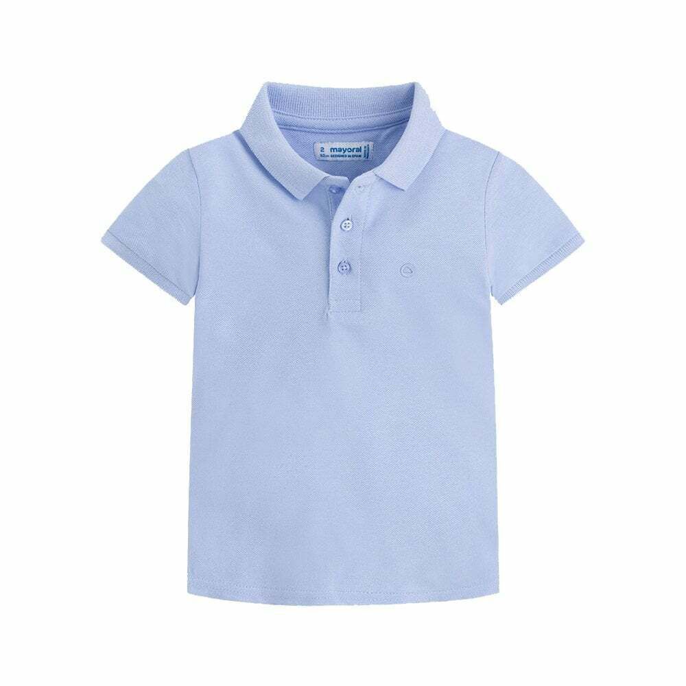 Mayoral Boys Light Blue Polo Shirt Junior Couture UAE