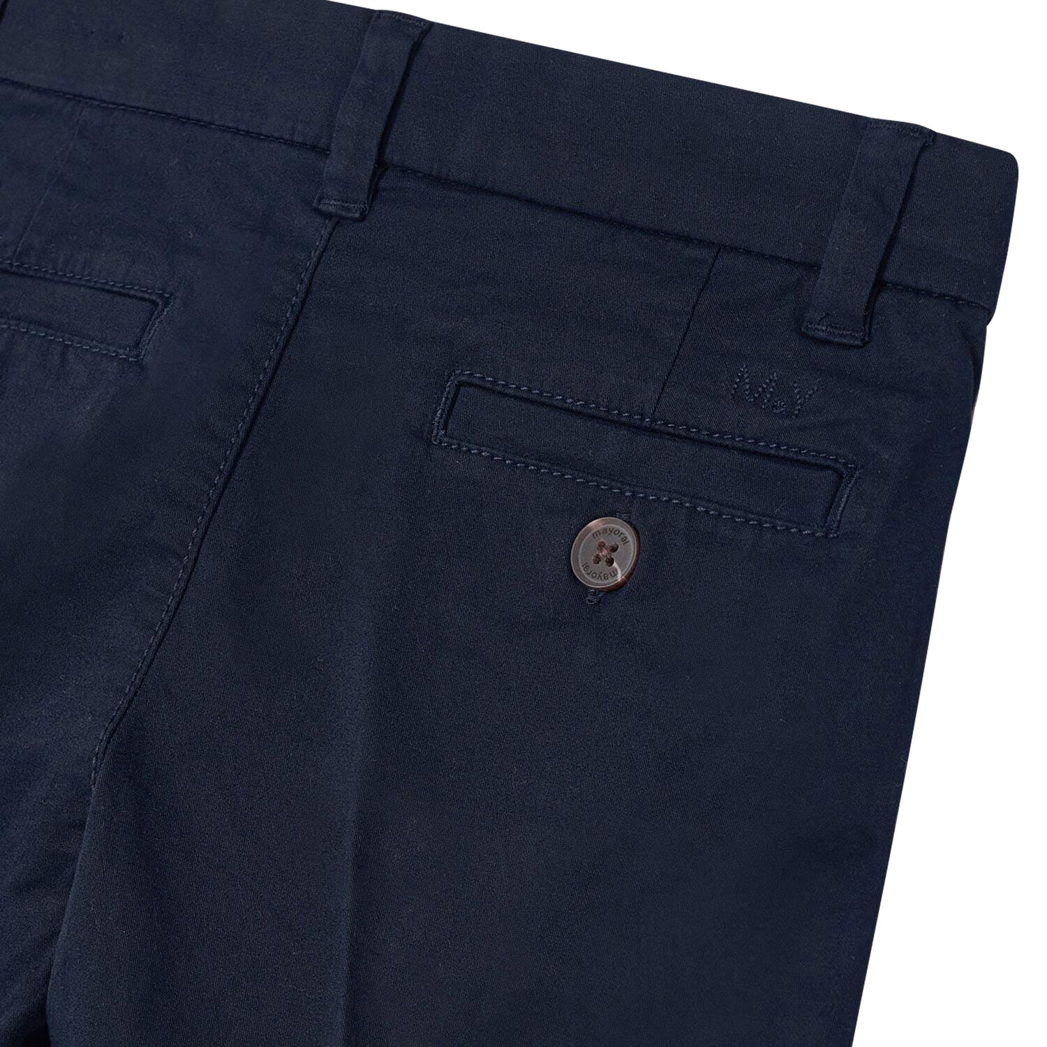 Boys Navy Blue Cotton Shorts, 5, hi-res image number null