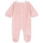 Baby Girls Pink Floral Babygrows ( 2-Pack ), 2, hi-res