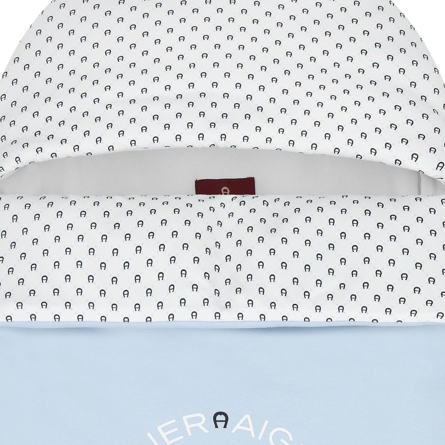 عش أطفال بشعار باللون   أزرق وأبيض, 2, hi-res