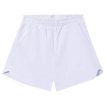 Girls White Shorts