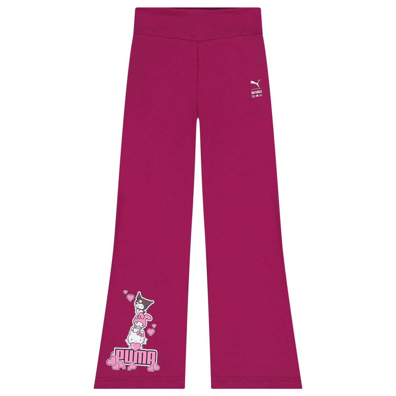 Girls Pink Hello Kitty Leggings, 2, hi-res