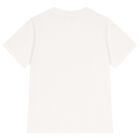 Boys White Logo T-Shirt, 1, hi-res
