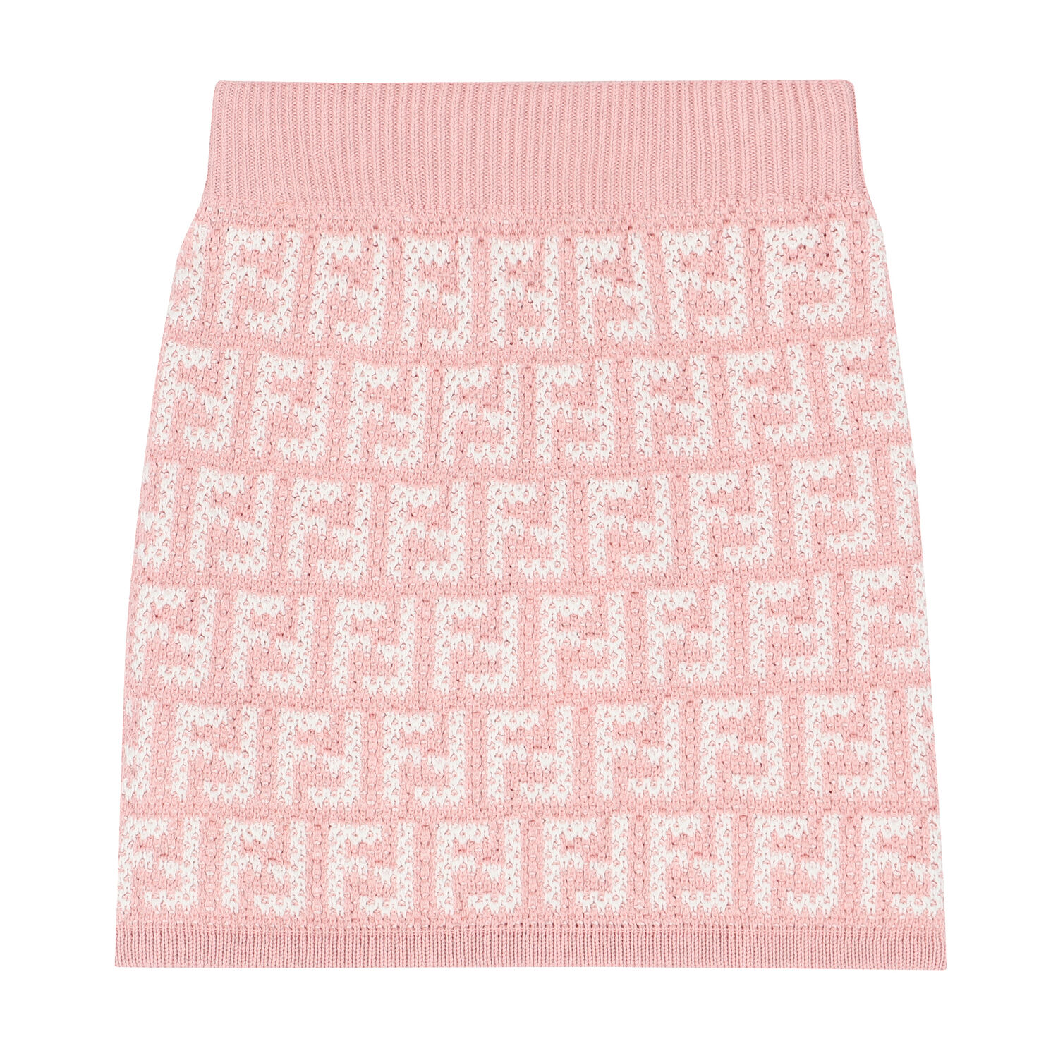 Girls Pink FF Logo Skirt, 1, hi-res image number null