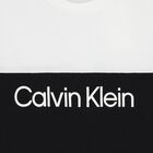 Boys White & Black Logo T-Shirt, 1, hi-res