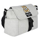 شنطة مواليد بشعار تيدي باللون الرمادي للأطفال  , 1, hi-res